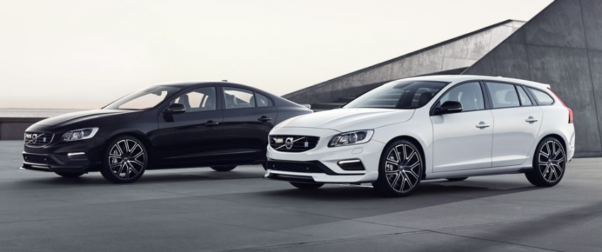 Volvo S60 and V60 Polestar updated with carbon bits 704405
