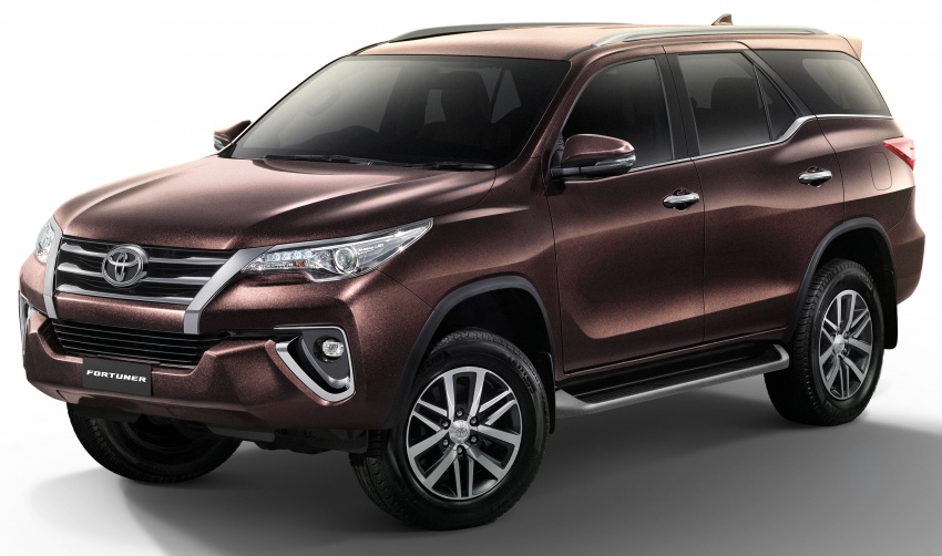 Toyota Fortuner updated in Thailand – new 2.4V 4WD model, powered passenger seat, rear disc brakes 694983