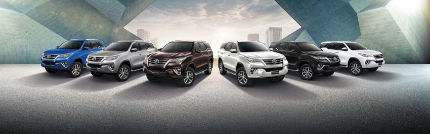 Toyota Fortuner updated in Thailand – new 2.4V 4WD model, powered passenger seat, rear disc brakes 694994