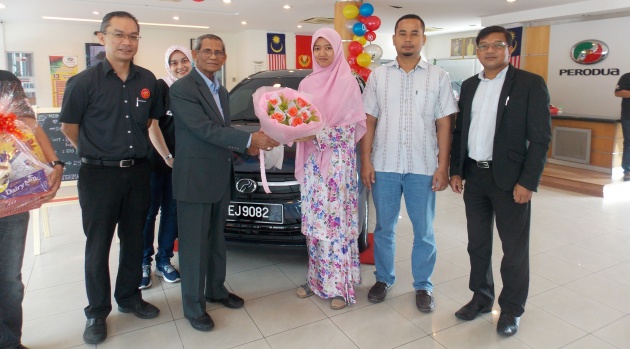 Perodua delivers its 250,000th Axia to school teacher