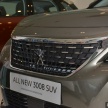 2017 Peugeot 3008 SUV in Malaysia – 1.6 litre turbo engine, 165 hp/240 Nm, two variants, from RM143k