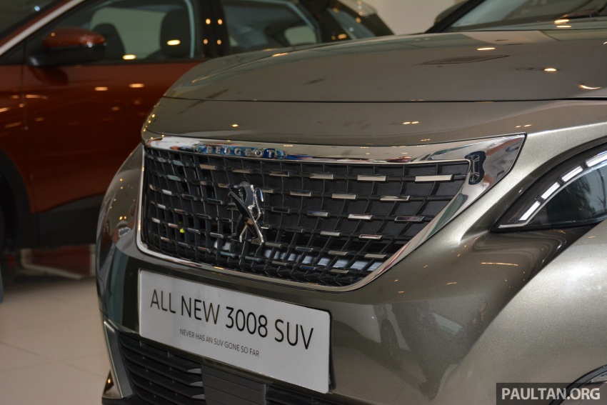 2017 Peugeot 3008 SUV in Malaysia – 1.6 litre turbo engine, 165 hp/240 Nm, two variants, from RM143k 696363