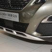 2017 Peugeot 3008 SUV in Malaysia – 1.6 litre turbo engine, 165 hp/240 Nm, two variants, from RM143k