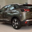 2017 Peugeot 3008 SUV in Malaysia – 1.6 litre turbo engine, 165 hp/240 Nm, two variants, from RM143k