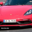 SPYSHOTS: Porsche 718 Cayman GTS, Boxster GTS