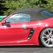 SPYSHOTS: Porsche 718 Cayman GTS, Boxster GTS
