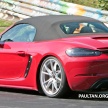 SPYSHOTS: Porsche 718 Cayman GTS, Boxster GTS