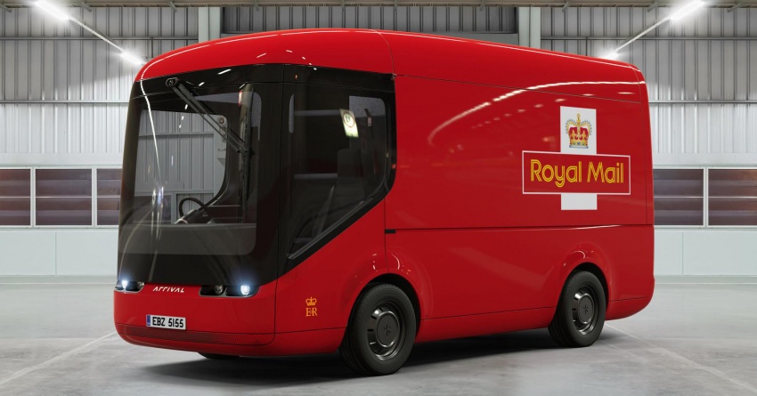 Royal Mail begins using electric-powered postal vans 703145