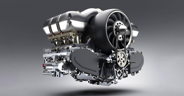 Singer and Williams collaborate on a 4.0 litre, 500 hp naturally aspirated, air-cooled Porsche 911 engine