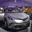 Toyota C-HR now on display at Batu Kawan Stadium
