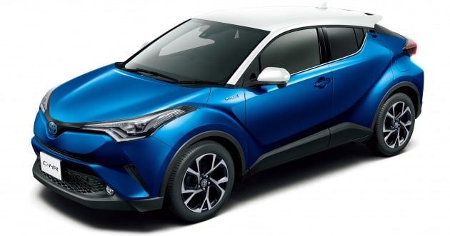 Toyota C-HR gets two-tone exterior colours in Japan