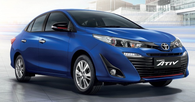 New Toyota Yaris Ativ launched in Thailand – 1.2L, 7 airbags standard, priced from 469k baht (RM60k)