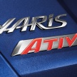 Toyota Yaris Ativ dilancarkan di Thailand – 1.2L, 7-beg udara dan VSC untuk semua varian, bermula RM60k