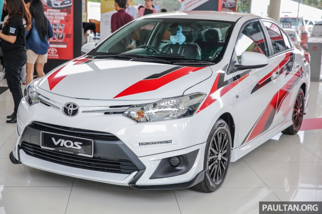 GALERI: Toyota Vios Sports Edition – suspensi boleh laras, kit badan, pelekat jalur perlumbaan, RM85,300
