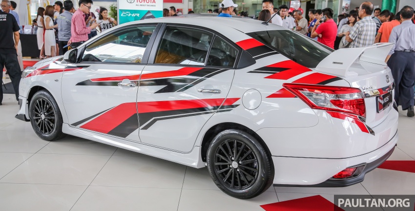 GALERI: Toyota Vios Sports Edition – suspensi boleh laras, kit badan, pelekat jalur perlumbaan, RM85,300 693966