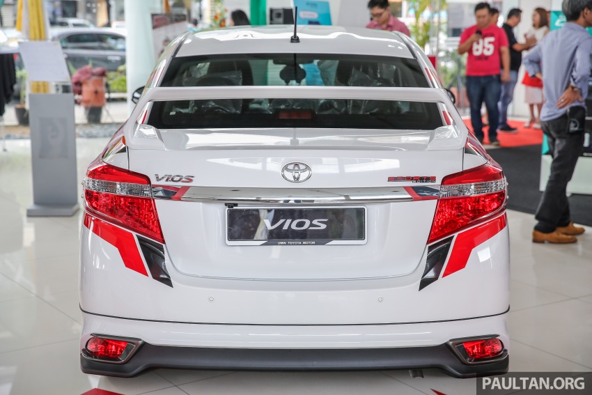 GALERI: Toyota Vios Sports Edition – suspensi boleh laras, kit badan, pelekat jalur perlumbaan, RM85,300 693970