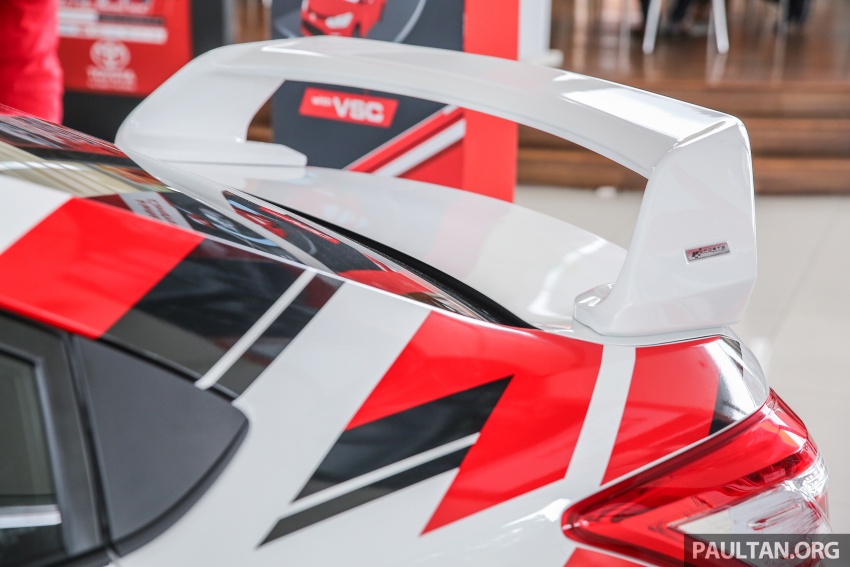 GALERI: Toyota Vios Sports Edition – suspensi boleh laras, kit badan, pelekat jalur perlumbaan, RM85,300 693981