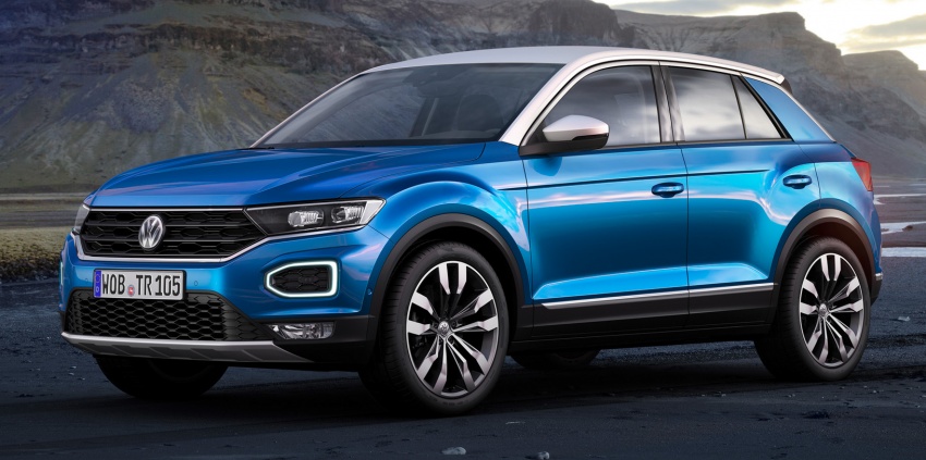 Volkswagen T-Roc revealed – MQB-based crossover 702561