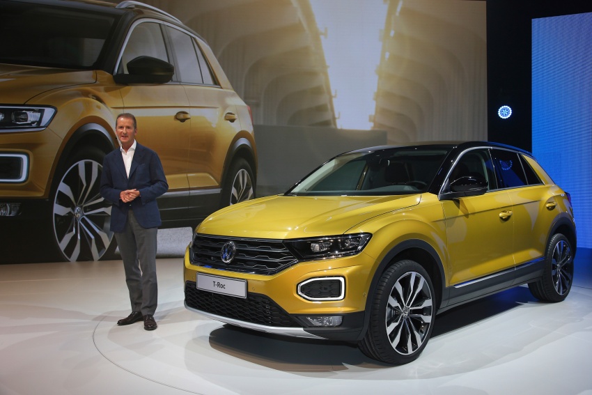 Volkswagen T-Roc revealed – MQB-based crossover 702573