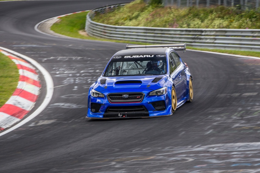 VIDEO: Subaru WRX STI Type RA NBR catat rekod lap 6:57.5 – sedan empat pintu terpantas di Nürburgring 694342