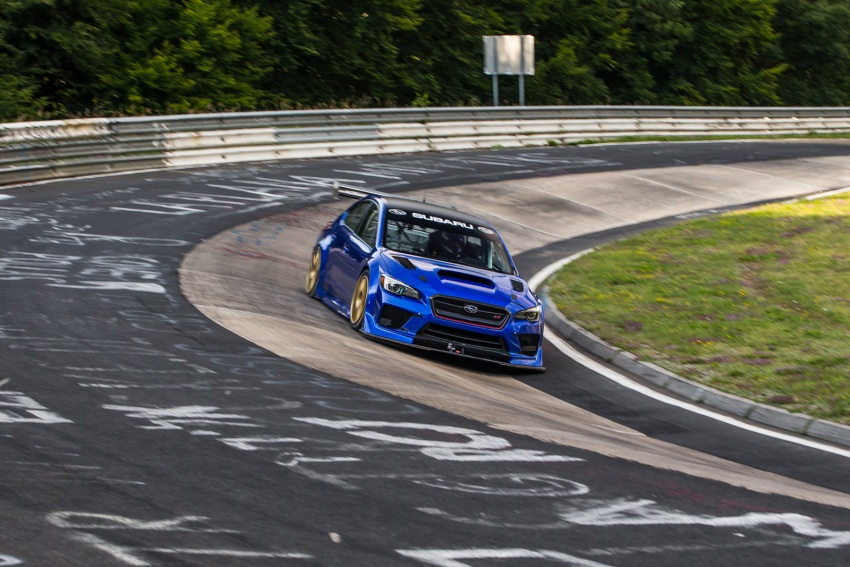 VIDEO: Subaru WRX STI Type RA NBR catat rekod lap 6:57.5 – sedan empat pintu terpantas di Nürburgring 694346