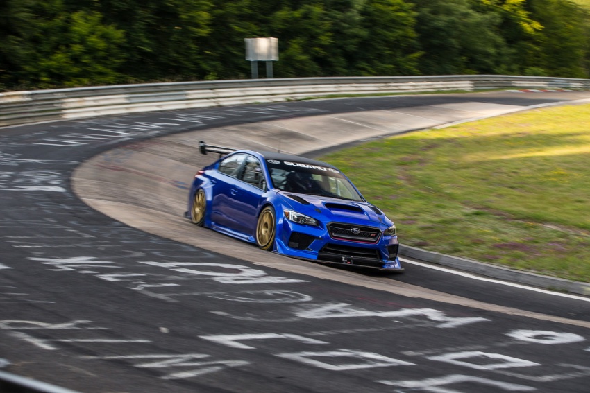 VIDEO: Subaru WRX STI Type RA NBR catat rekod lap 6:57.5 – sedan empat pintu terpantas di Nürburgring 694347