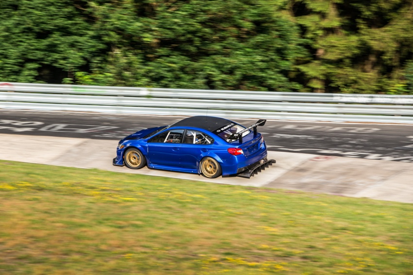 VIDEO: Subaru WRX STI Type RA NBR catat rekod lap 6:57.5 – sedan empat pintu terpantas di Nürburgring 694353