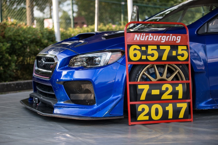VIDEO: Subaru WRX STI Type RA NBR catat rekod lap 6:57.5 – sedan empat pintu terpantas di Nürburgring 694361
