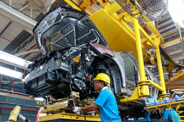 Proton Tg Malim plant produced 1,677 cars in July, while Perodua, Toyota, Honda factories were closed