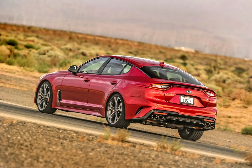 Kia Stinger 2018 bakal terjah pasaran Amerika – hadir dengan enjin 2.0L Turbo 255 hp dan 3.3L V6 365 hp 716739