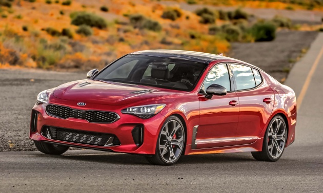 Kia Stinger 2018 bakal terjah pasaran Amerika – hadir dengan enjin 2.0L Turbo 255 hp dan 3.3L V6 365 hp