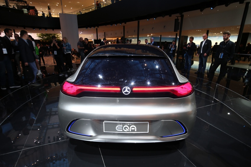 Mercedes-Benz Concept EQ A revealed in Frankfurt 712108