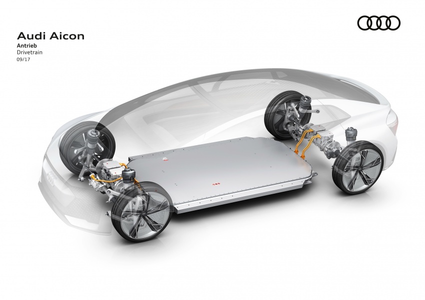 Audi Aicon concept – Level 5 autonomous driving, no steering wheel or seat belts, 800 km full EV range 708923