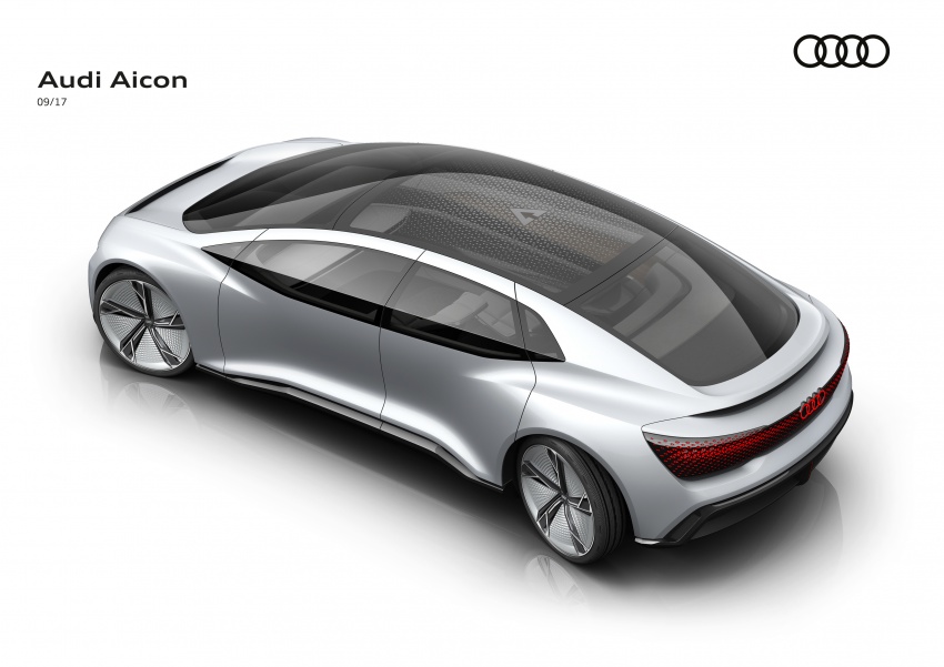 Audi Aicon concept – Level 5 autonomous driving, no steering wheel or seat belts, 800 km full EV range 708927