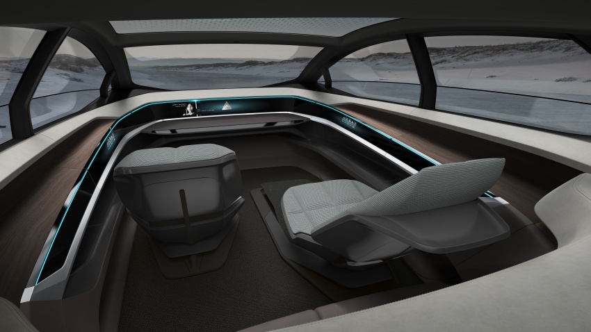 Audi Aicon concept – Level 5 autonomous driving, no steering wheel or seat belts, 800 km full EV range 708914