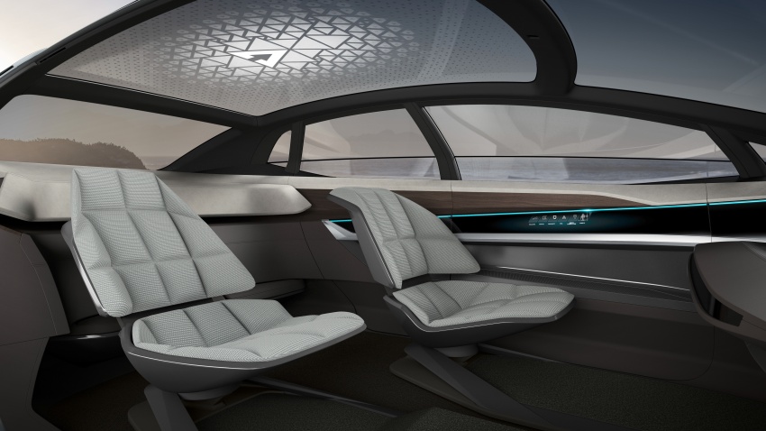 Audi Aicon concept – Level 5 autonomous driving, no steering wheel or seat belts, 800 km full EV range 708915