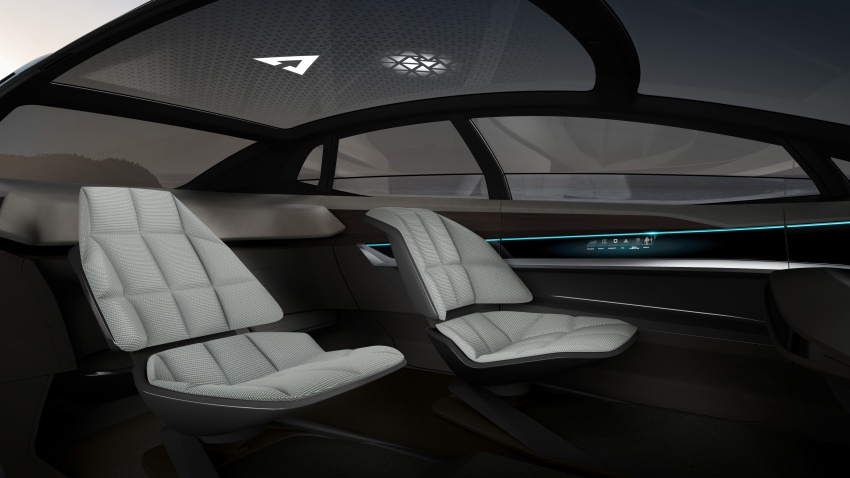 Audi Aicon concept – Level 5 autonomous driving, no steering wheel or seat belts, 800 km full EV range 708916