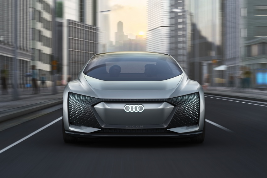 Audi Aicon concept – Level 5 autonomous driving, no steering wheel or seat belts, 800 km full EV range 708892