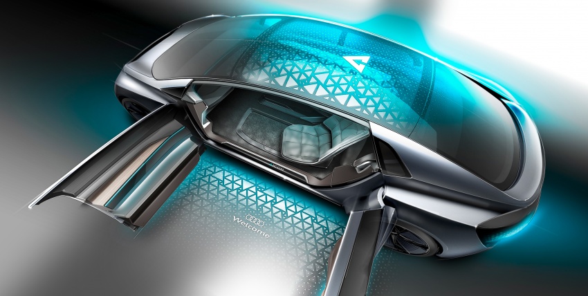 Audi Aicon concept – Level 5 autonomous driving, no steering wheel or seat belts, 800 km full EV range 708909