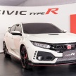 Honda Civic Type R FK8 sah dipasarkan di Malaysia – 310 PS, di prebiu di Litar F1 Sepang, tempahan dibuka