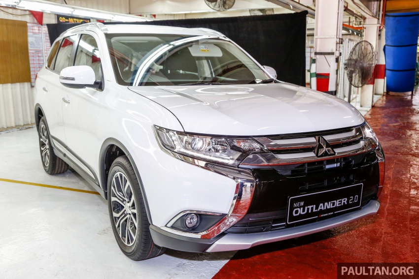 Mitsubishi Outlander 2.0L 4WD versi CKD bakal dilancarkan di M’sia – harga pengenalan RM140k 710061