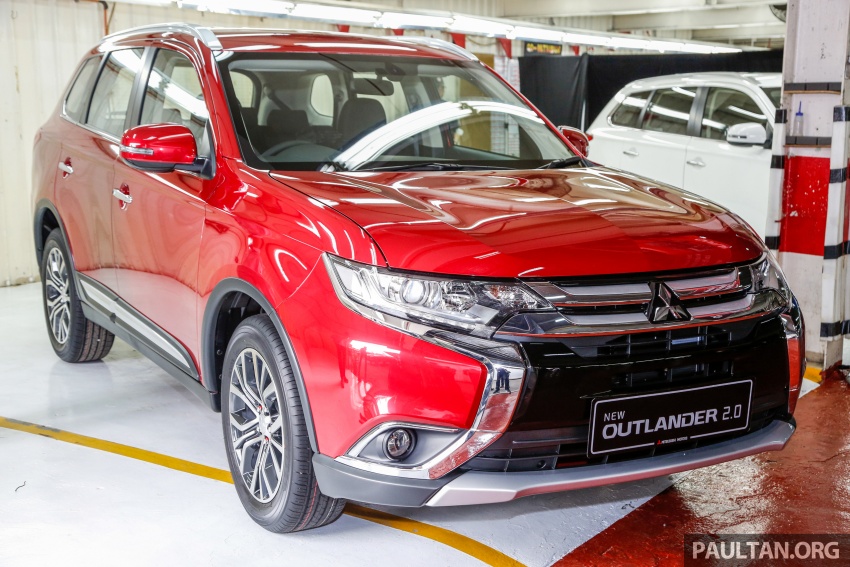 Mitsubishi Outlander 2.0L 4WD versi CKD bakal dilancarkan di M’sia – harga pengenalan RM140k 710063