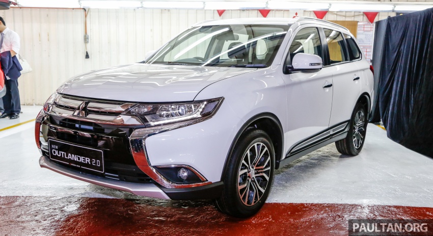 Mitsubishi Outlander 2.0 AWD CKD debuts – RM140k 710159