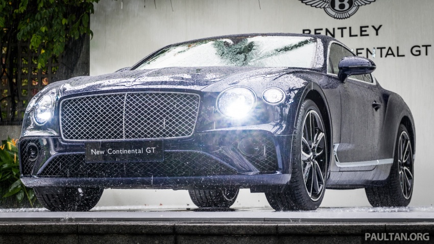 2018 Bentley Continental GT previewed in Singapore 712286