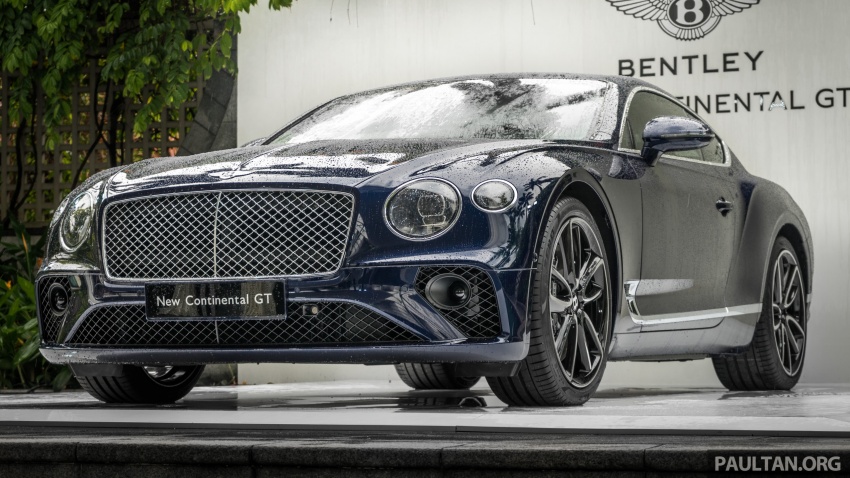 2018 Bentley Continental GT previewed in Singapore 712287