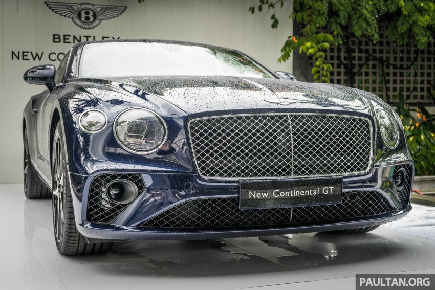 2018 Bentley Continental GT previewed in Singapore 712288