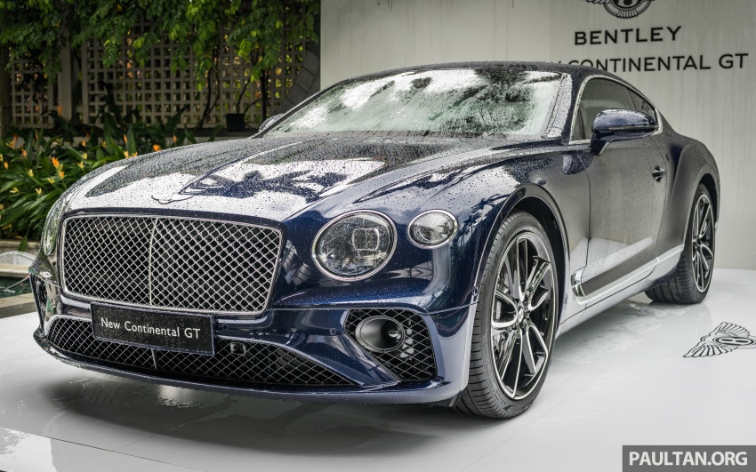 2018 Bentley Continental GT previewed in Singapore 712290