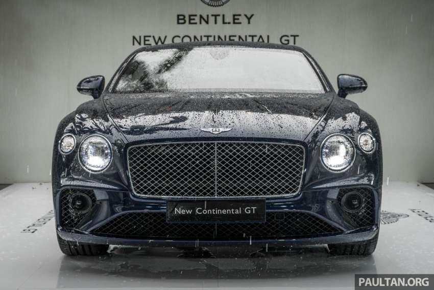 2018 Bentley Continental GT previewed in Singapore 712292