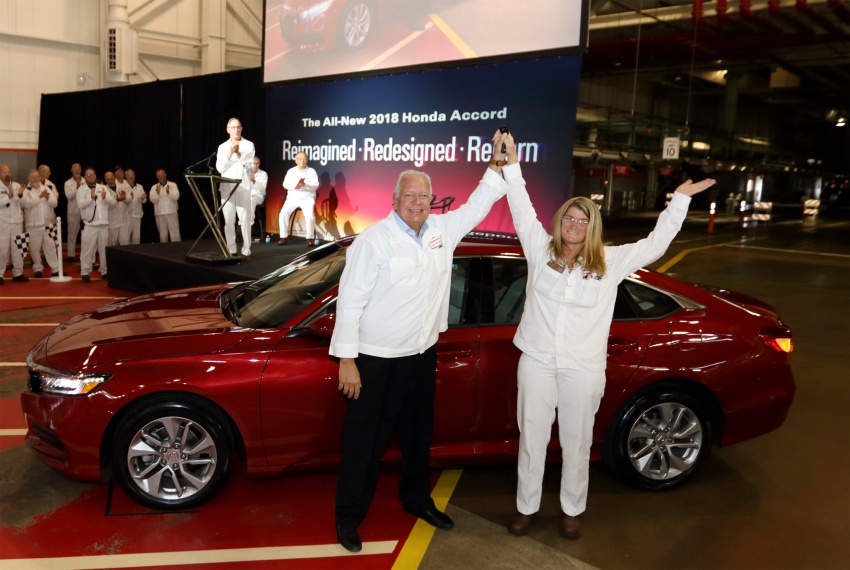 2018 Honda Accord – production begins at Ohio plant 712872