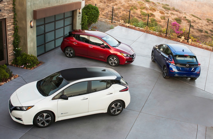 2018 Nissan Leaf – second-gen EV with 400 km range 706075